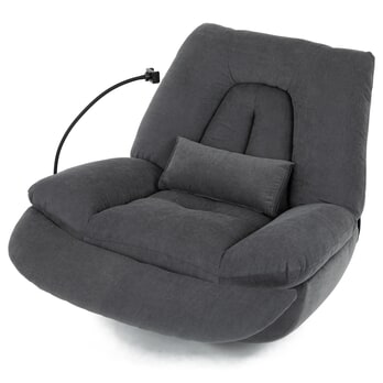 Relaxační křeslo MACY šedá 4
