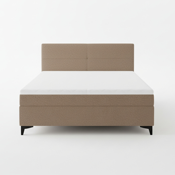 Postel s matrací  MADONA cappuccino, 120x200 cm 3