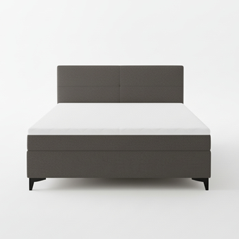 Postel s matrací  MADONA šedá, 120x200 cm 3