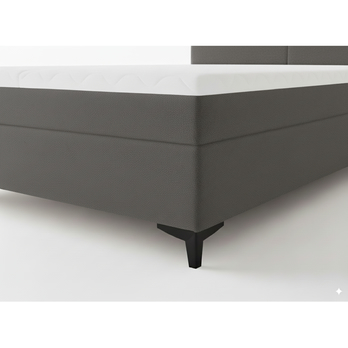 Postel s matrací  MADONA šedá, 120x200 cm 5