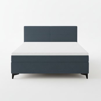 Postel s matrací  MADONA modrá, 120x200 cm 3