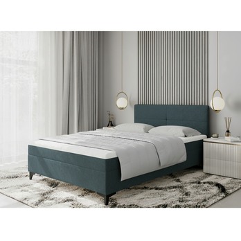 Postel s matrací  MADONA modrá, 120x200 cm 1