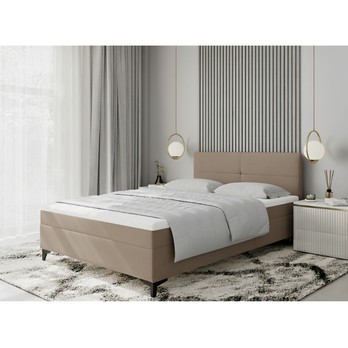 Postel s matrací  MADONA cappuccino, 120x200 cm 1