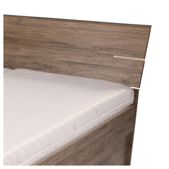 Postel s LED osvětlením MAESTRO 1 dub sanremo tmavý, 180x200 cm 7