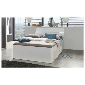 Postel s LED osvětlením MAESTRO 1 bílá, 140x200 cm 1