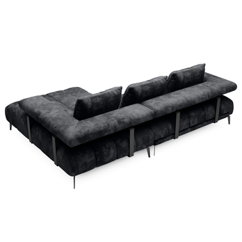 Sedací souprava MAGNETIC F MINI pravá, černá 4