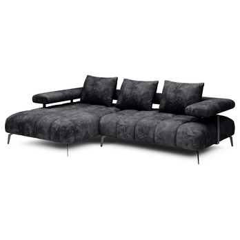 Sedací souprava MAGNETIC F MINI levá, černá 3