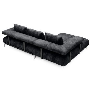 Sedací souprava MAGNETIC F MINI levá, černá 4
