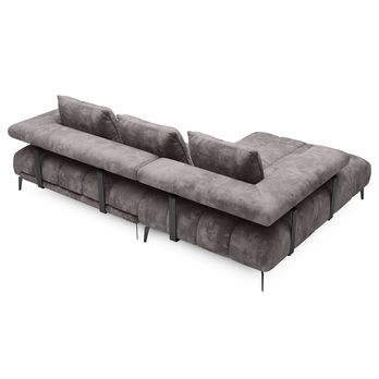 Sedací souprava MAGNETIC F MINI levá, hnědá 4