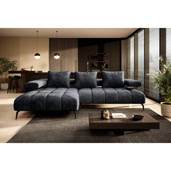 Sedací souprava MAGNETIC F MINI levá, černá 1