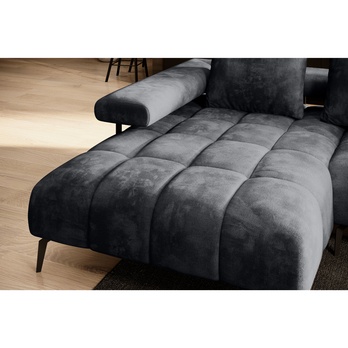 Sedací souprava MAGNETIC MINI levá, černá 2