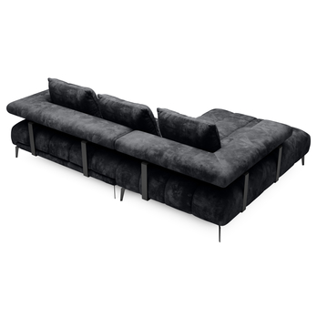 Sedací souprava MAGNETIC MINI levá, černá 4