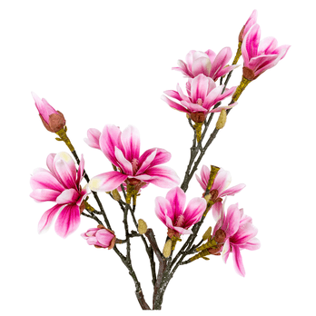 Umělá květina  MAGNOLIA růžová 2