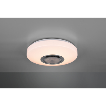 Stropní LED RGB svítidlo s reproduktorem MAIA bílá 9