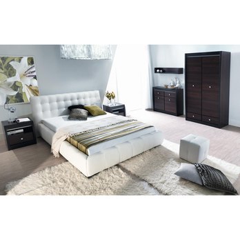 Komoda MALLORCA FR4 ořech tmavý/dub milano 1