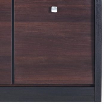 Komoda MALLORCA FR4 ořech tmavý/dub milano 5