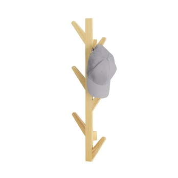 Nástěnný věšák MALO přírodní 1