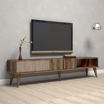 TV komoda  MALOMA 2 ořech 1