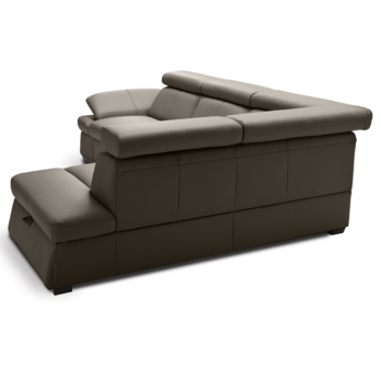 Sedací souprava MALPENSA pravá, hnědá 4