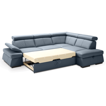 Sedací souprava MALPENSA pravá, modrá 1