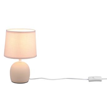 Stolní lampa MALU béžová 1