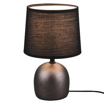 Stolní lampa MALU černá/nikl antik 1