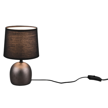 Stolní lampa MALU černá/nikl antik 2