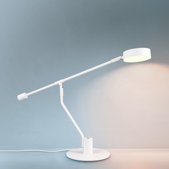 Stolní lampa MANDURO bílá 8