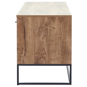 TV stolek MANHATTAN dub havelland cognac/grafit, šířka 175 cm 8