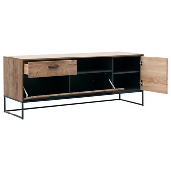 TV stolek MANHATTAN dub havelland cognac/grafit, šířka 156 cm 4