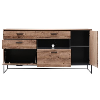 Komoda MANHATTAN dub havelland cognac/grafit 4
