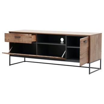 TV stolek MANHATTAN dub havelland cognac/grafit, šířka 156 cm 2