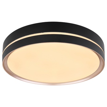 Stropní LED svítidlo MANNI černá/bronzová 2