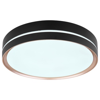Stropní LED svítidlo MANNI černá/bronzová 3