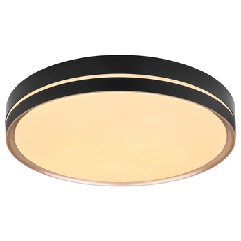Stropní LED svítidlo MANNI černá/bronzová 2