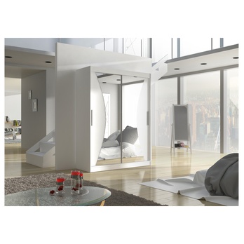 Šatní skříň MANOLI bílá 3