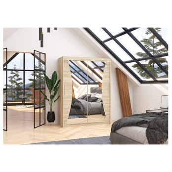 Šatní skříň MANOLI dub sonoma 1