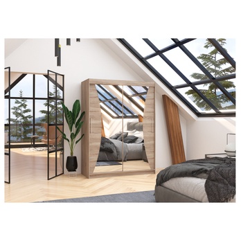 Šatní skříň MANOLI dub truffel 1