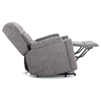 Relaxační křeslo MANUS šedá 2