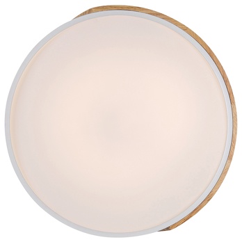 Stropní LED svítidlo MAPLE bílá/přírodní 2