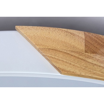 Stropní LED svítidlo MAPLE bílá/přírodní 4