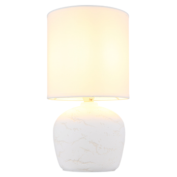 Stolní lampa MARBLE bílá 3
