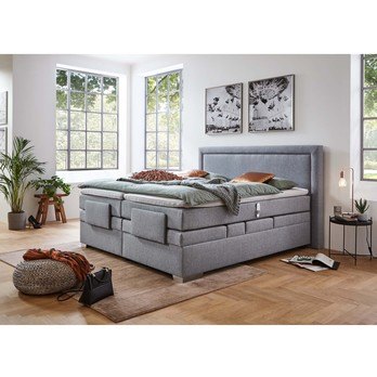 Postel boxspring MARGO šedá, 180x200 cm 1