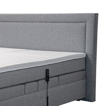 Postel boxspring MARGO šedá, 180x200 cm 4