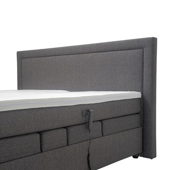 Postel boxspring MARGO tmavě šedá, 180x200 cm 2
