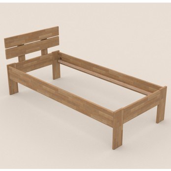 Postel MARIA I buk olej, 100x200 cm 4