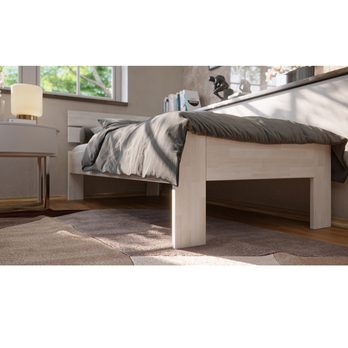 Postel MARIA I buk olej bílá, 80x200 cm 6