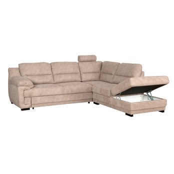 Sedací souprava MARICELA pravá, světle hnědá 3