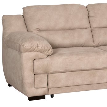 Sedací souprava MARICELA pravá, světle hnědá 5