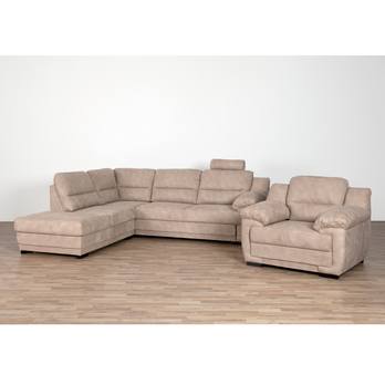 Křeslo MARICELA světle hnědá 1